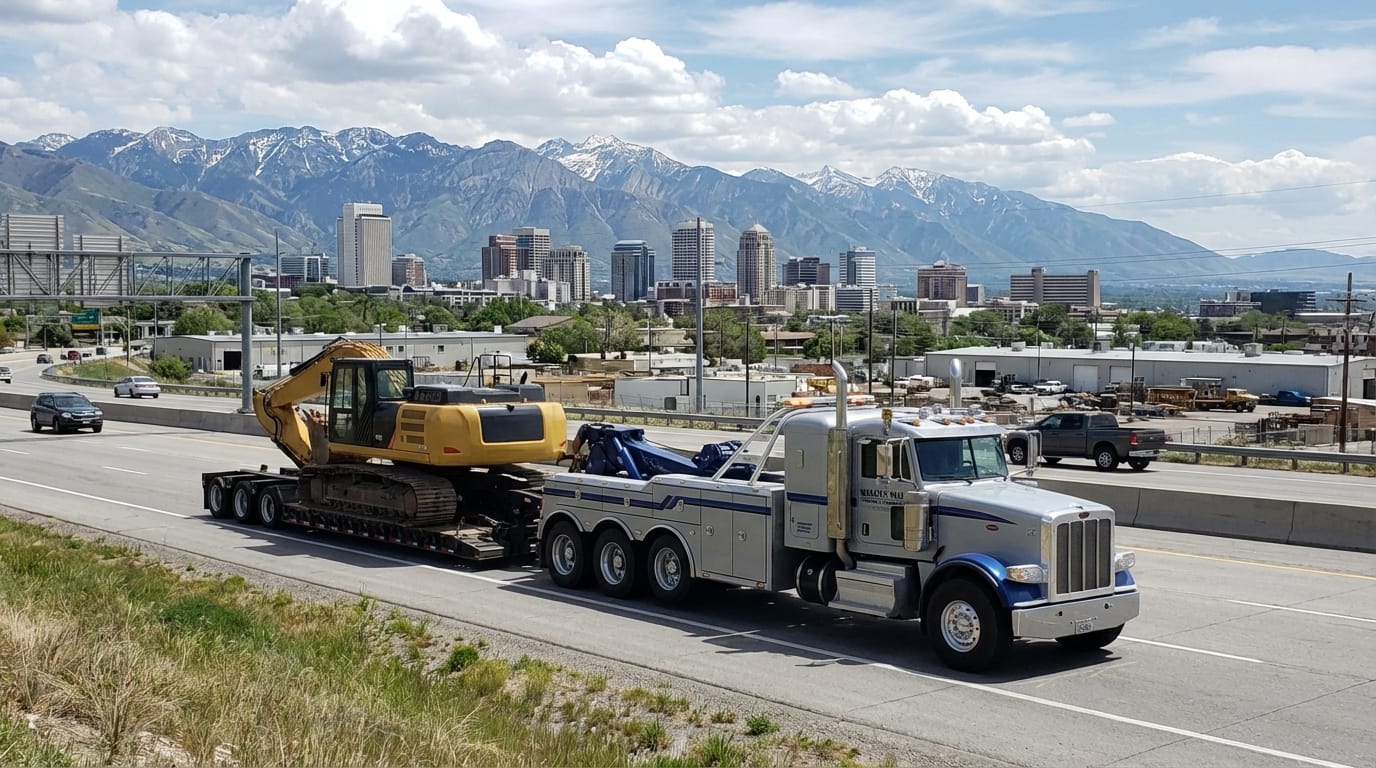 Equipment Transport Salt Lake City | Heavy Haul & Logistics - Salt Lake City Towing