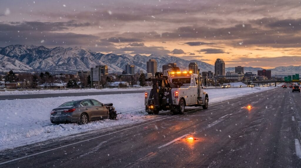Accident Recovery Salt Lake: Winter Crash Science