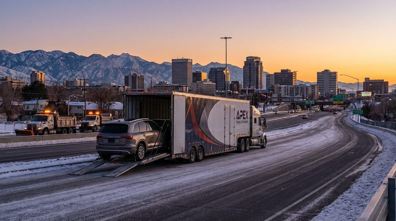 Secure Vehicle Transport: Beat SLC Winter Salt
