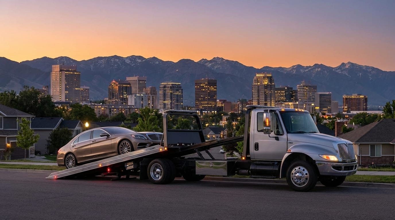 SLC Flatbed Towing: Damage-Free Moves