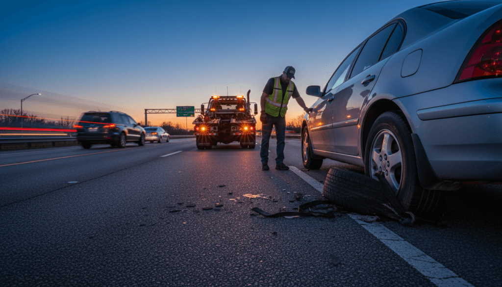 Did Your Tire Blow? What To Do Next