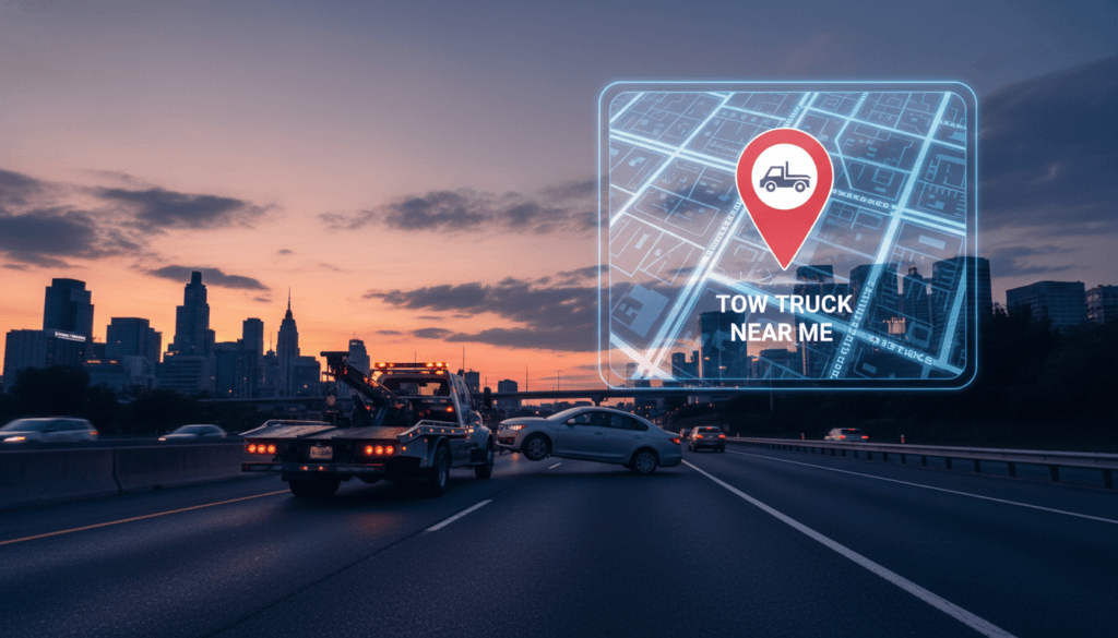 How to Find a Tow Truck Near Me Fast