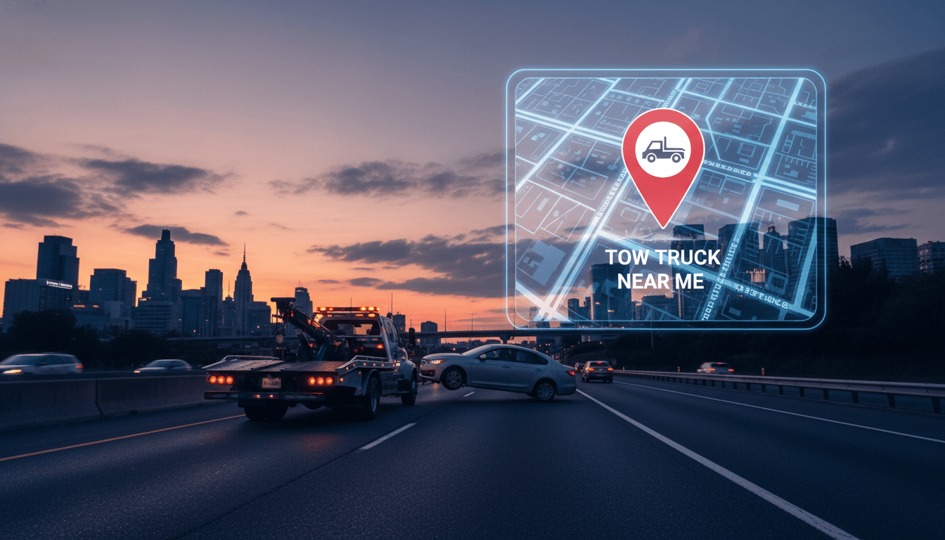 How to Find a Tow Truck Near Me Fast