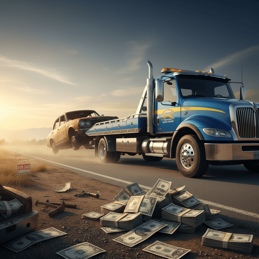 How to Turn That Old Clunker Into Cold Hard Cash Today