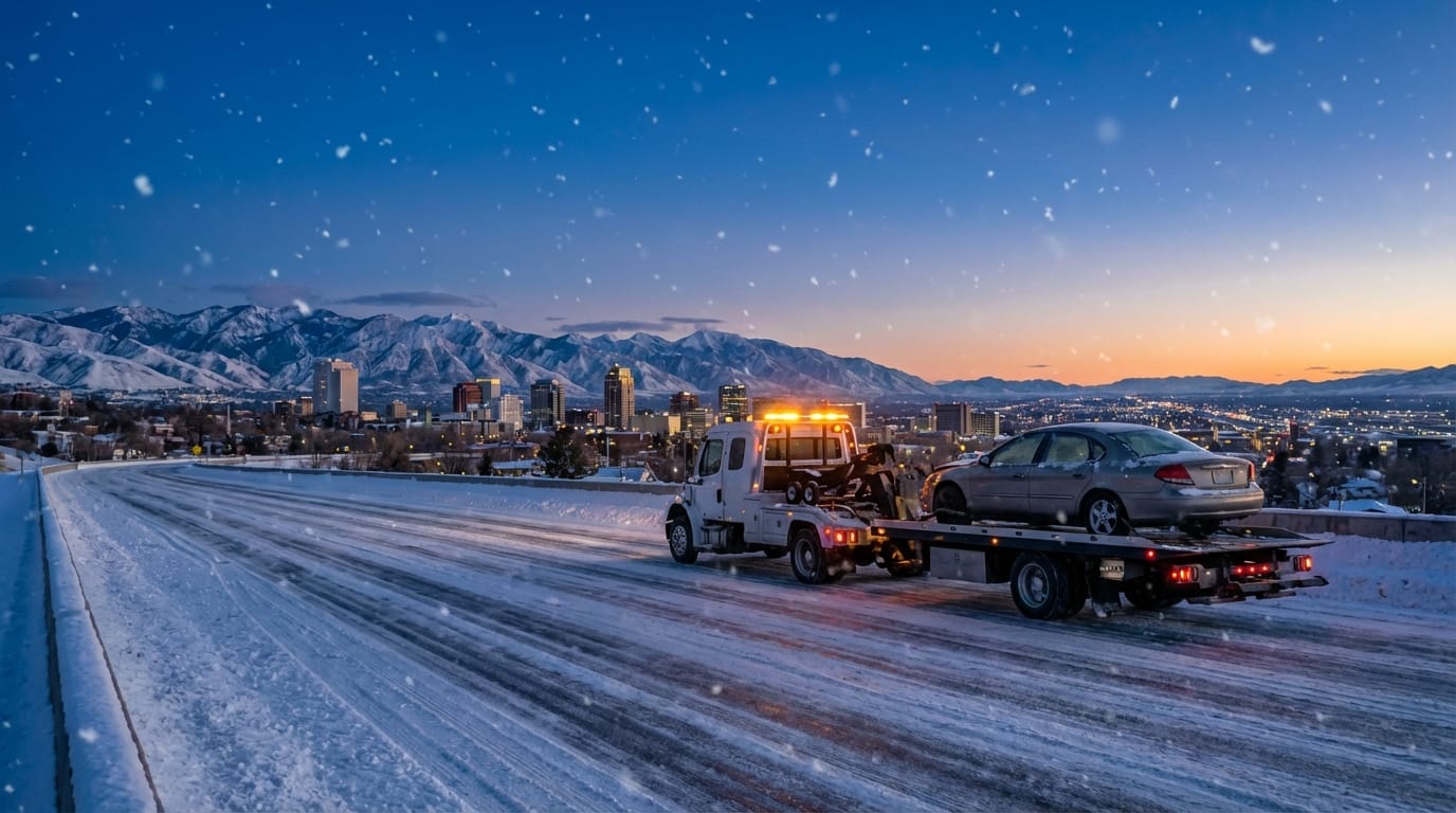 Long Distance Towing SLC: Winter Haul Risks