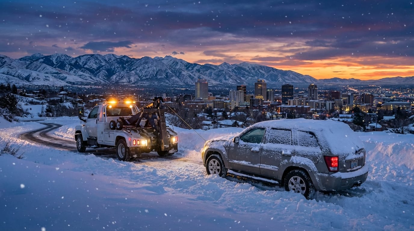 Winch Out Service Salt Lake: Stuck in Snow?